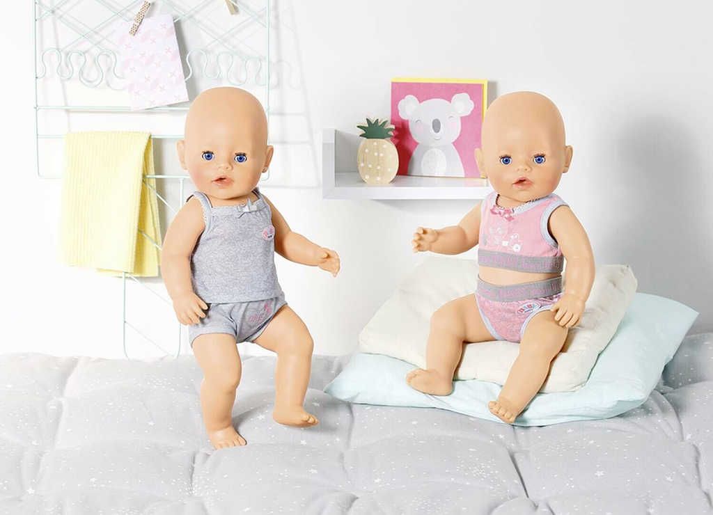 Zapf Creation Baby Born Spodní prádlo 43 cm - šedé - obrázek 2