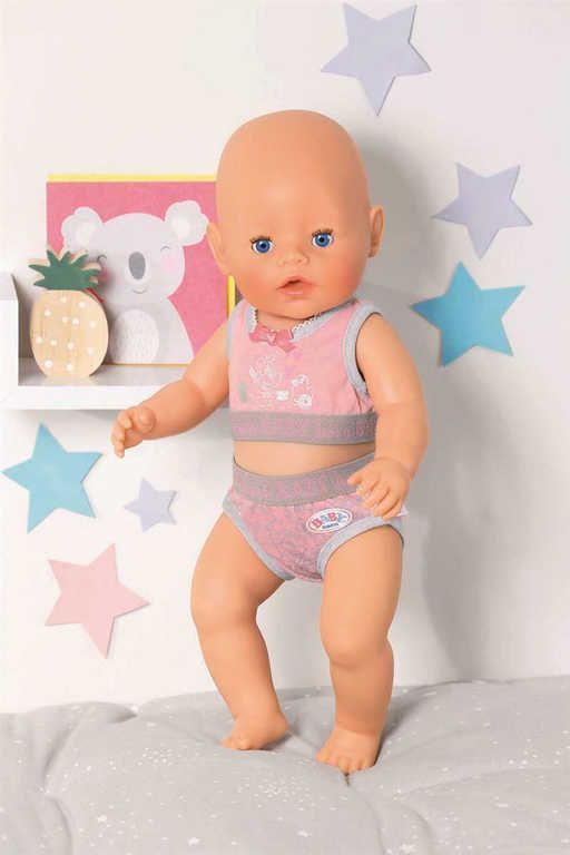 Zapf Creation Baby Born Spodní prádlo 43 cm - šedé - obrázek 3