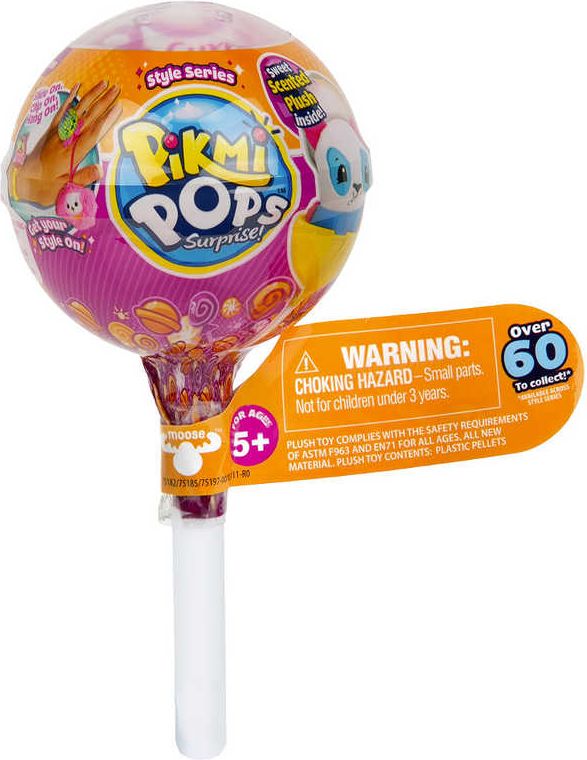 ADC Pikmi Pops S3 voňavý plyšák zvířátko s doplňky v lízátku různé druhy - obrázek 2