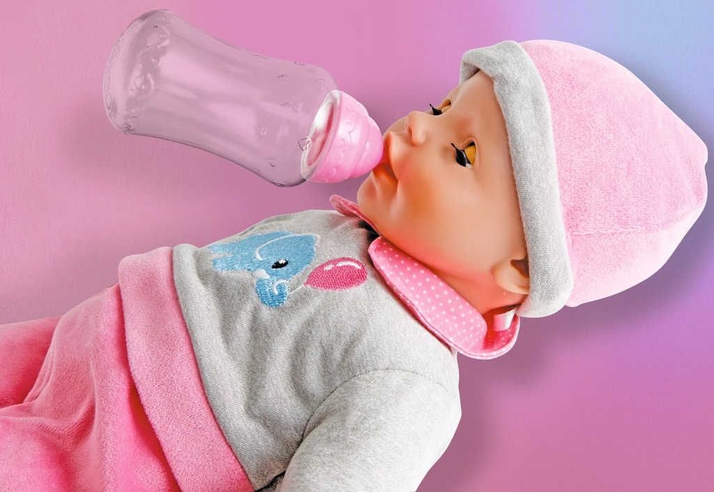 SIMBA Baby panenka Laura interaktivní miminko na baterie set s doplňky Zvuk - obrázek 5