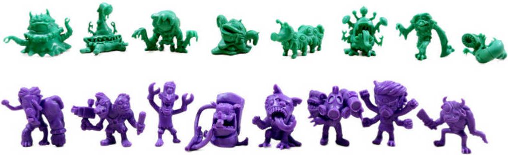 EP Line Set sliz + figurka Monster v sáčku různé druhy s překvapením - obrázek 2