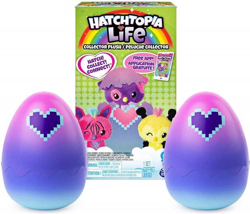 SPIN MASTER Zvířátko Hatchimals sběratelské set 2ks free app PLYŠ - obrázek 3