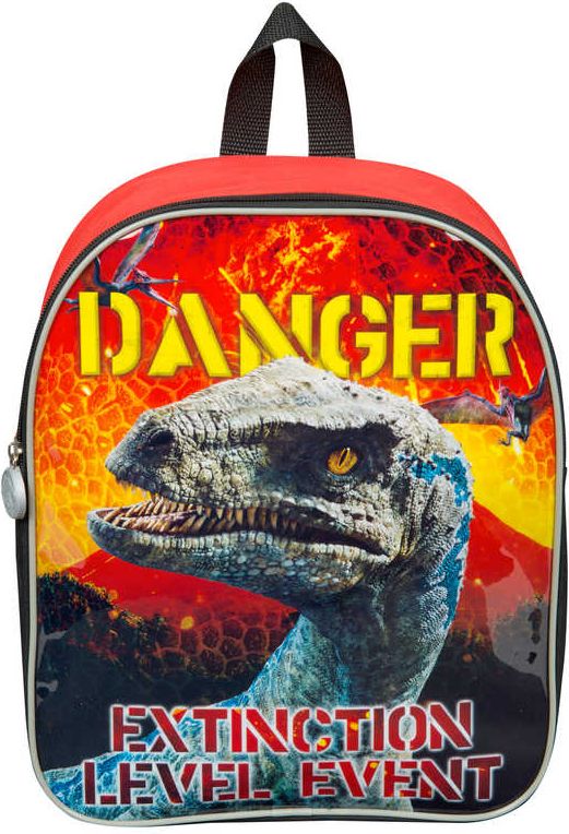Batůžek dětský Jurský svět klučičí 26x32x10cm na zip s ouškem - obrázek 1