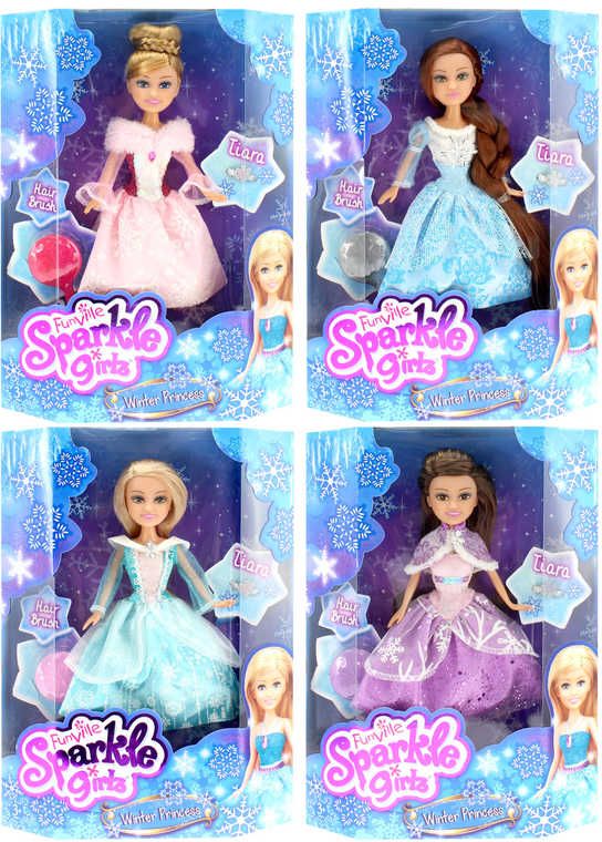 Sparkle Girlz Panenka zimní princezna set s doplňky různé druhy - obrázek 5
