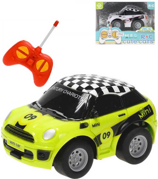 RC Auto osobní 11cm závodnička na vysílačku 27MHz na baterie plná funkce Světlo - obrázek 1