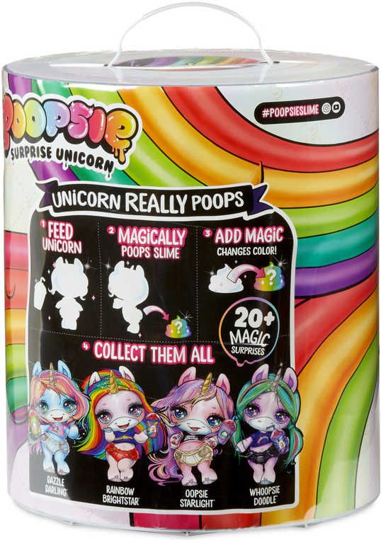 Poopsie Surprise Jednorožec set s nočníkem a slizem 20 překvapení různé druhy - obrázek 3