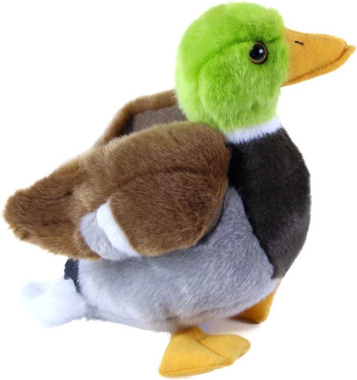 Plyšová kachna sedící 22cm - obrázek 3