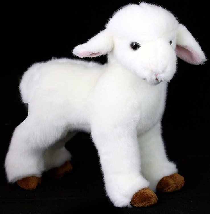 Plyšová ovce stojící 23cm - obrázek 1