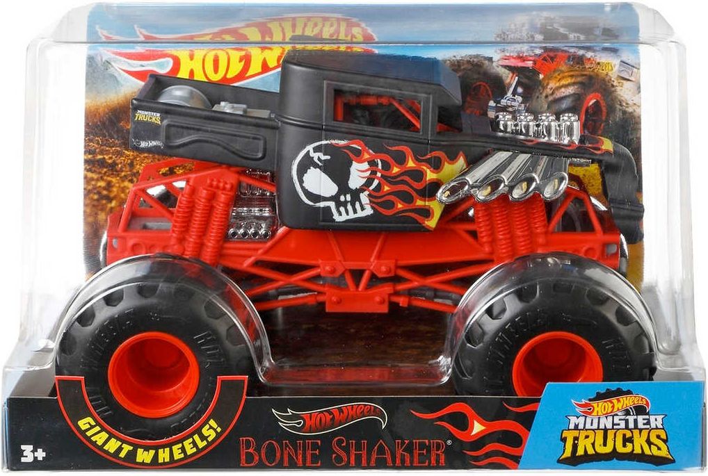 MATTEL HOT WHEELS Auto kovové Monster Trucks 1:24 velká kola různé druhy - obrázek 7