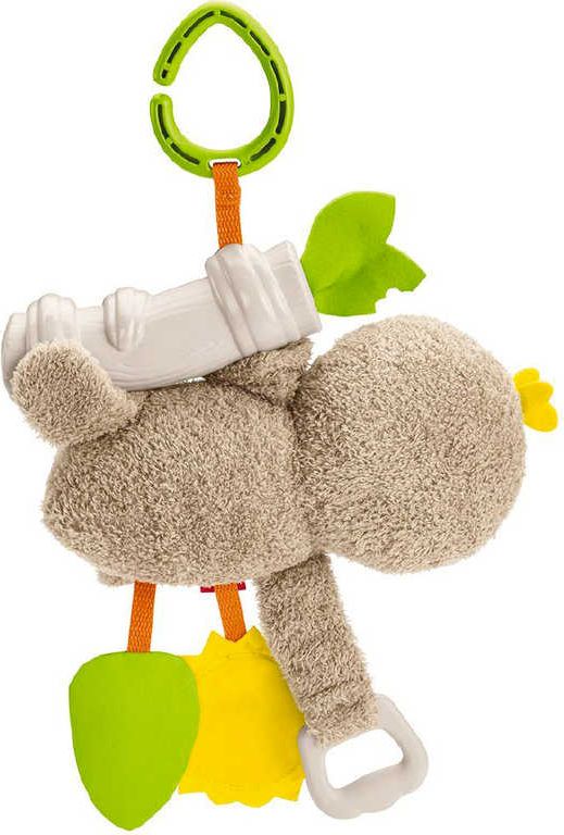 FISHER PRICE Baby lenochod s aktivitami na kočárek pro miminko plyš - obrázek 3