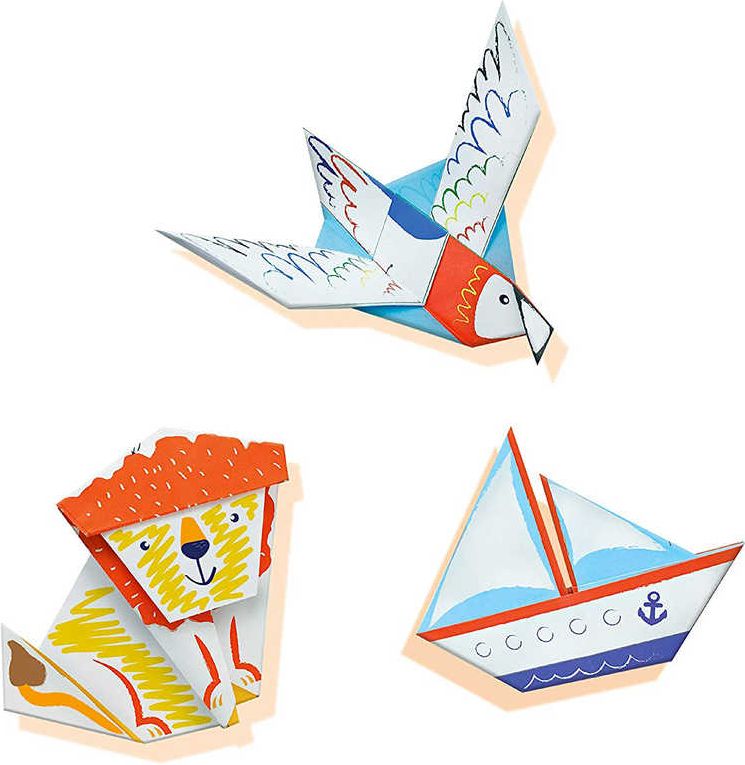 SES Skládání origami - zvířátka a dopr. Prostředky - obrázek 4