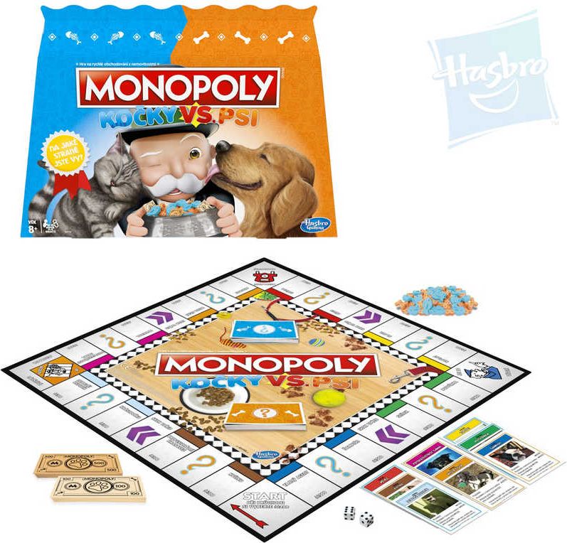 Hasbro Monopoly: Kočky a psi - obrázek 1