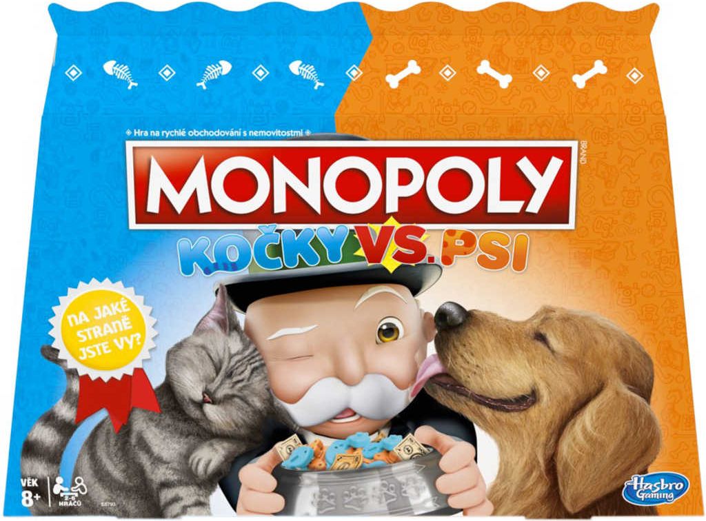 Hasbro Monopoly: Kočky a psi - obrázek 2