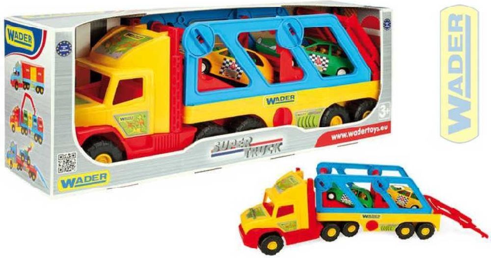 WADER Super Truck auto s autíčky 36640 - obrázek 1