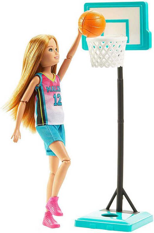 MATTEL BRB Panenka Barbie Sisters Sports Doll sportování set s doplňky 2 druhy - obrázek 2