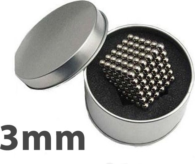 Magnetické kuličky NeoCube - 3mm - obrázek 4