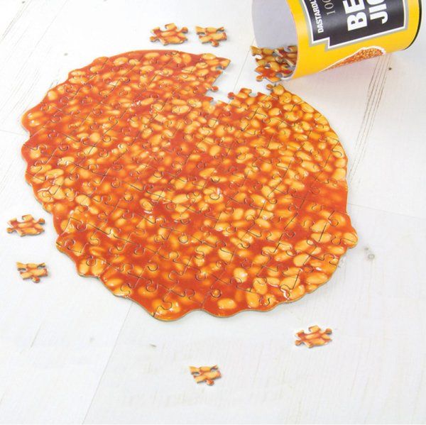 Puzzle-rozlité fazole - obrázek 1