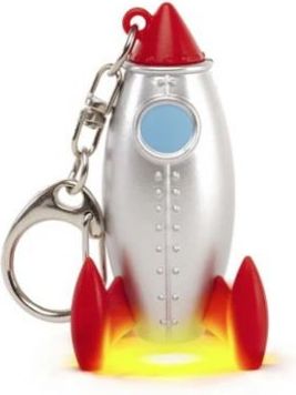 Mini vesmírná raketa - klíčenka - obrázek 1