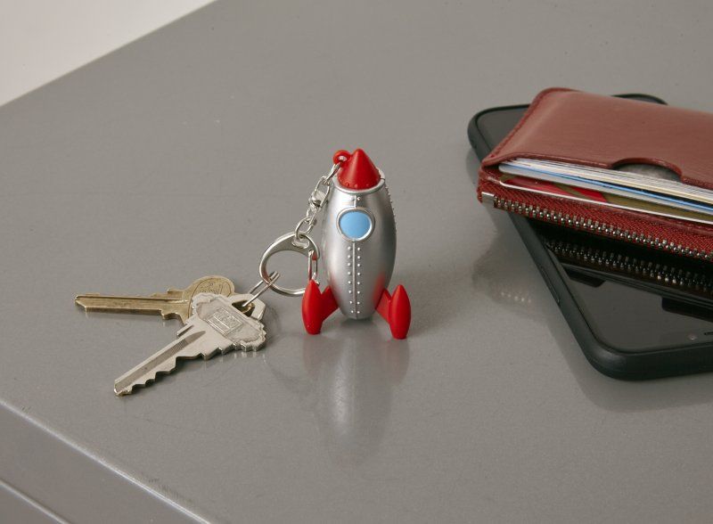 Mini vesmírná raketa - klíčenka - obrázek 3