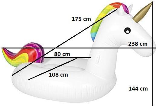 Nafukovací lehátko Jednorožec - obrázek 10