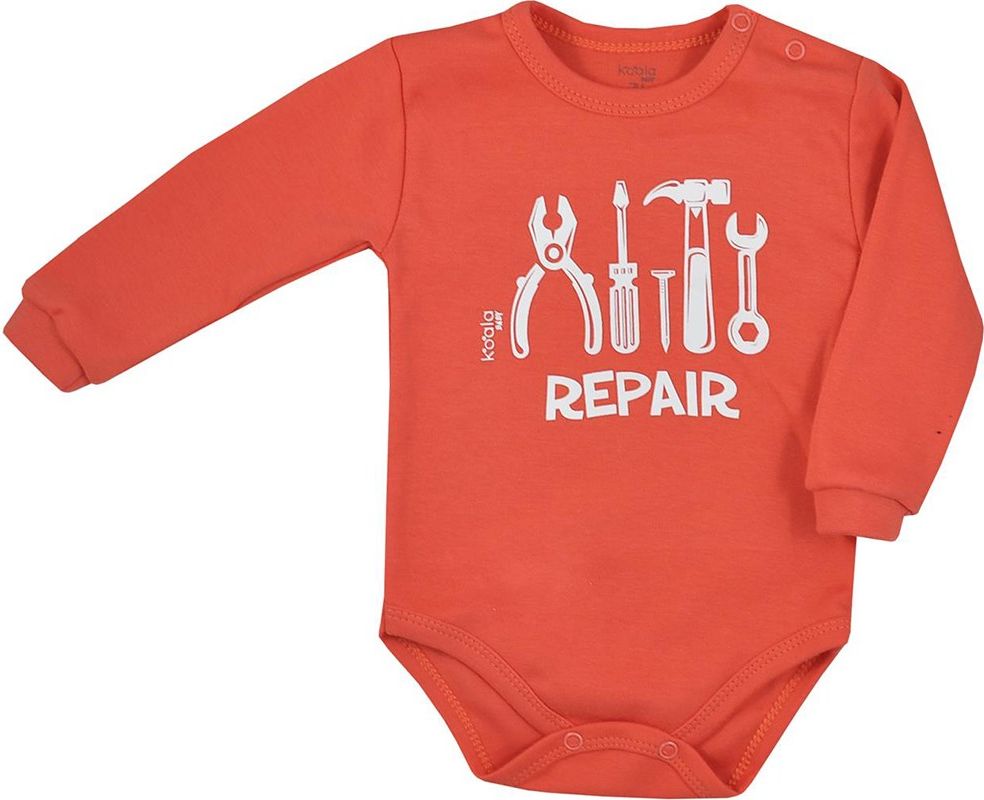 KOALA | Koala Repair | Kojenecké body s dlouhým rukávem Koala Repair oldgold | Dle obrázku | 74 (6-9m) - obrázek 7
