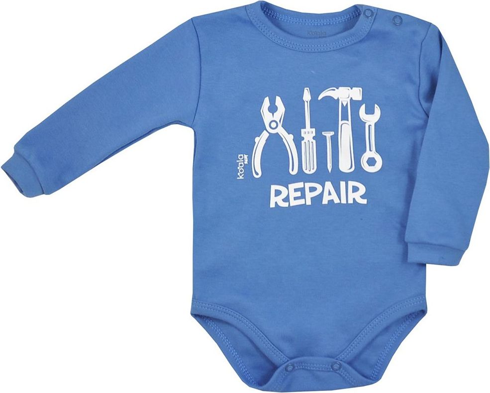 KOALA | Koala Repair | Kojenecké body s dlouhým rukávem Koala Repair oldgold | Dle obrázku | 74 (6-9m) - obrázek 11