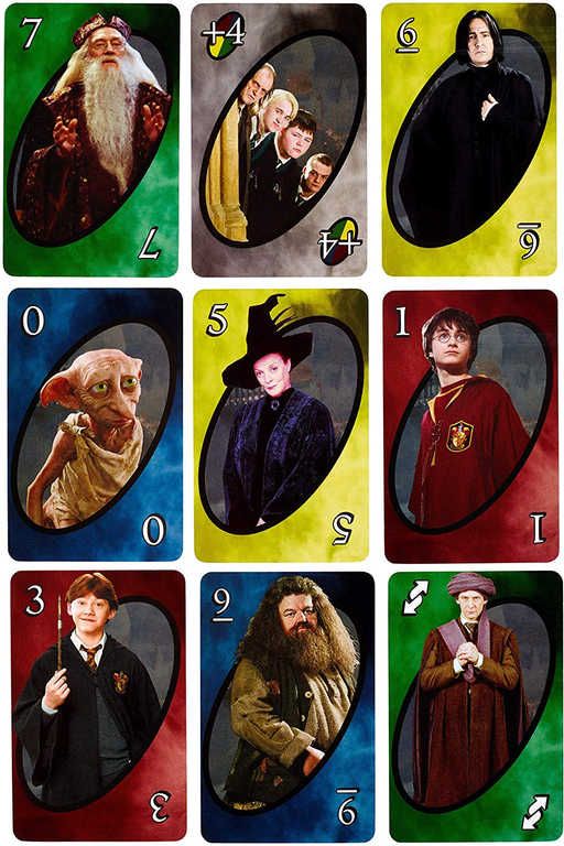 MATTEL Hra Uno karty Harry Potter *SPOLEČENSKÉ HRY* - obrázek 2