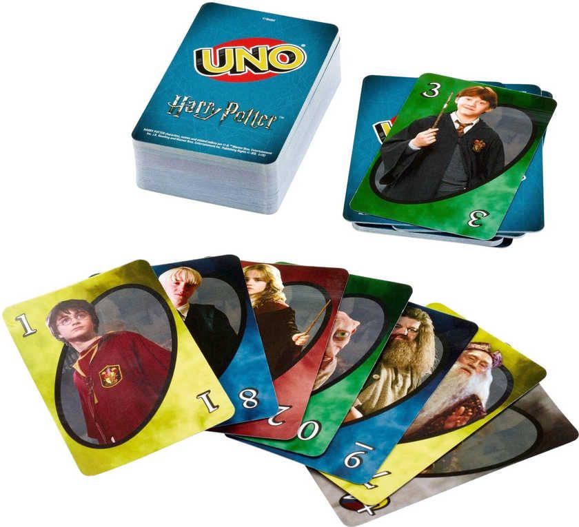 MATTEL Hra Uno karty Harry Potter *SPOLEČENSKÉ HRY* - obrázek 3