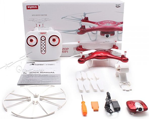RCobchod SYMA X5UW - WIFI-HD kamera + barometr + super ovládání telefonem - obrázek 3