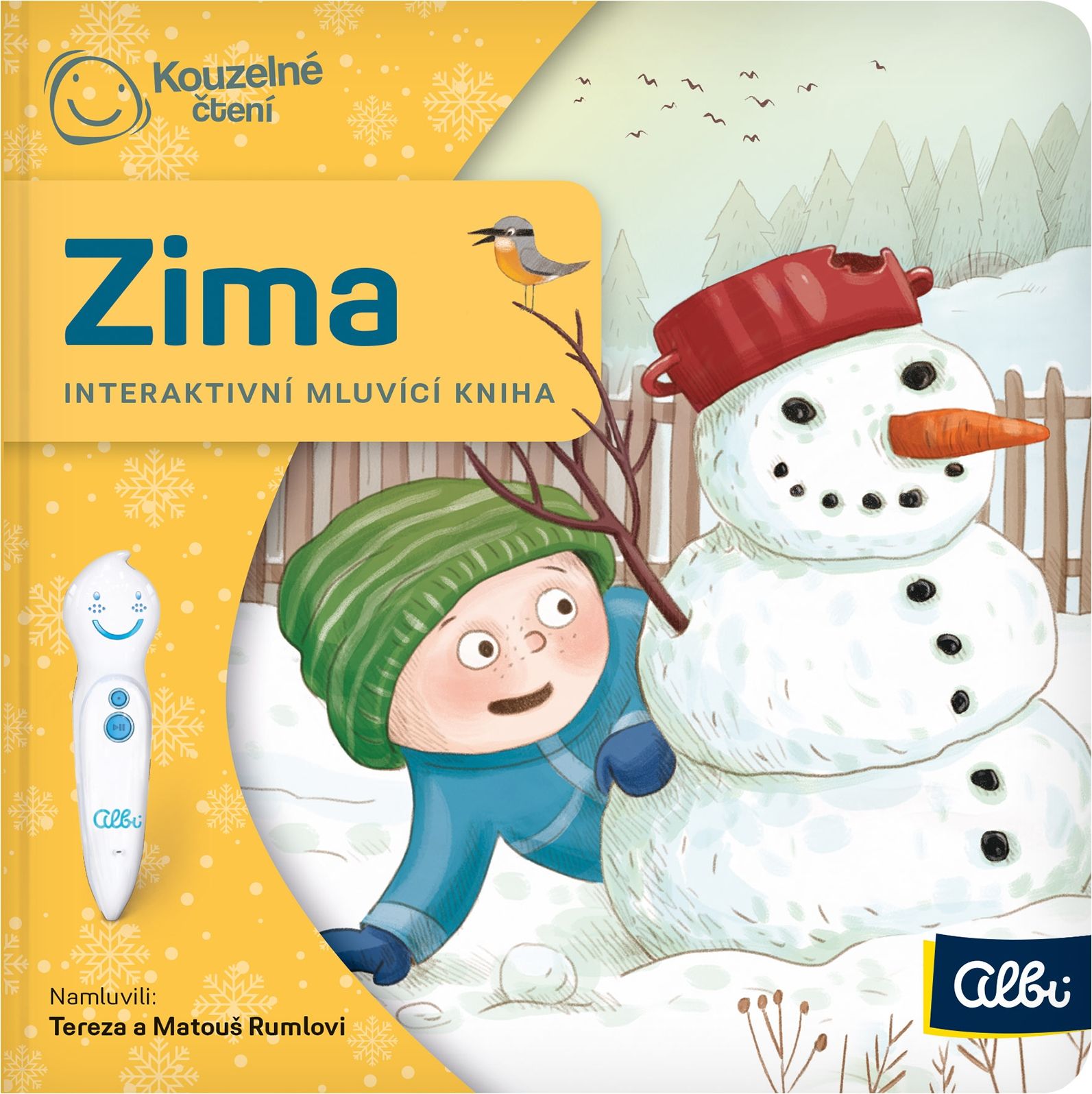 LOLA BABY ALBI Minikniha pro nejmenší - Zima - obrázek 4