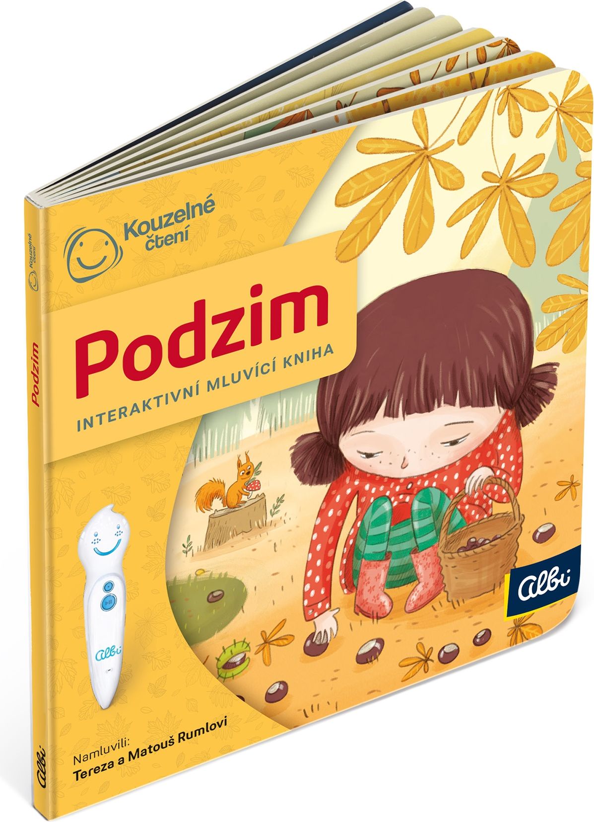 LOLA BABY ALBI Minikniha pro nejmenší - Podzim - obrázek 3