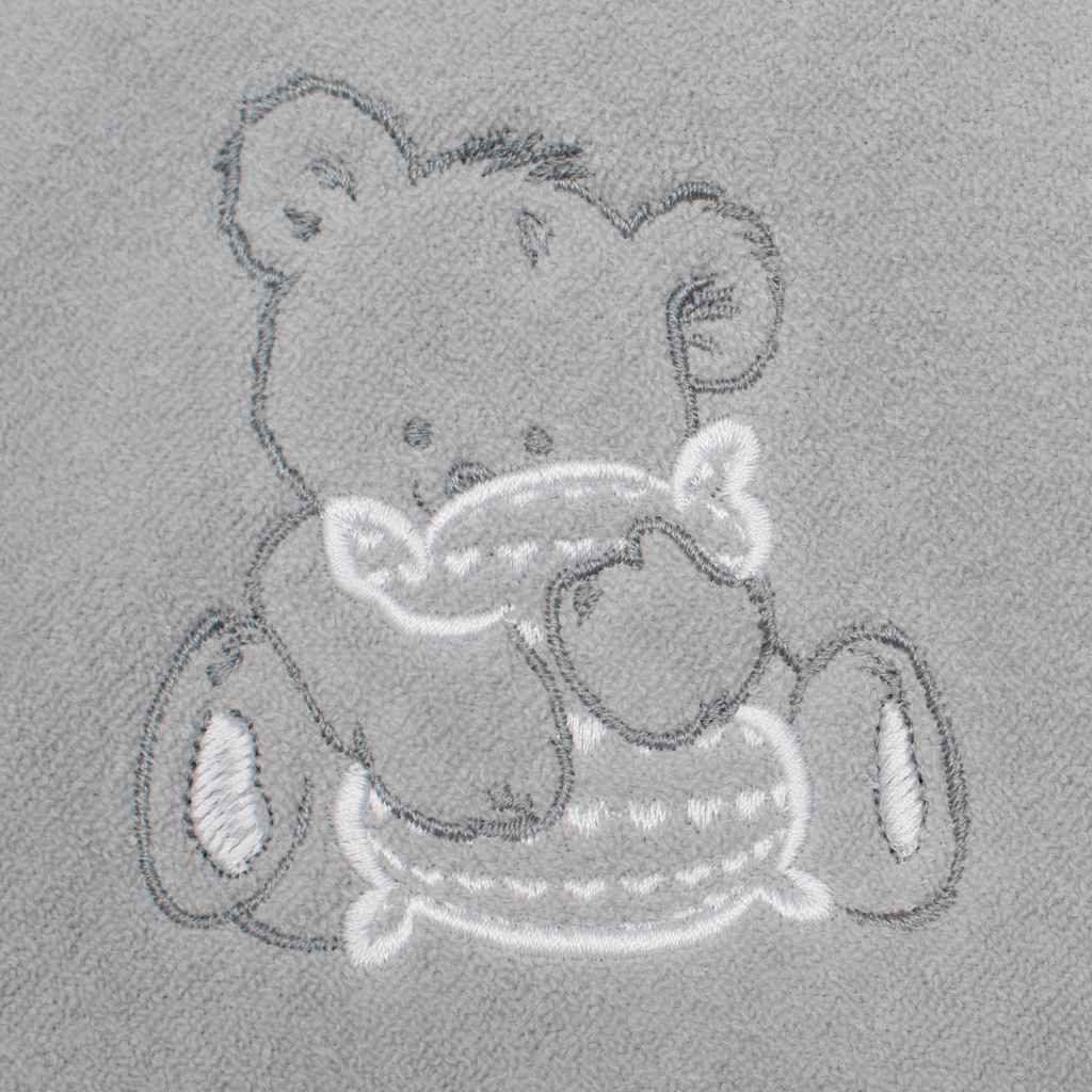 NEW BABY | Nezařazeno | Dětská froté osuška s výšivkou a kapucí New Baby 100x100 bílá medvěd | Bílá | - obrázek 15