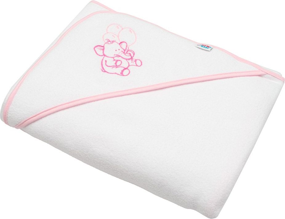 NEW BABY | Nezařazeno | Dětská froté osuška s výšivkou a kapucí New Baby 100x100 bílá medvěd | Bílá | - obrázek 24