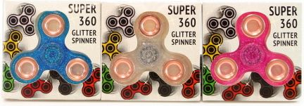Spinner třpytivý kovová ložiska - mix barev - obrázek 1