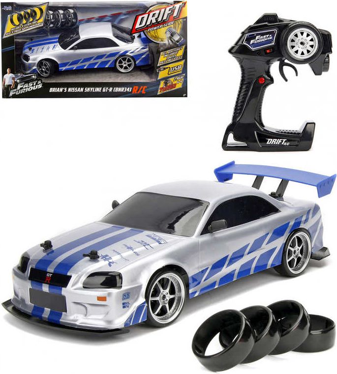 Rychle a zběsile RC auto Nissan Skyline GTR 1:10 - obrázek 1