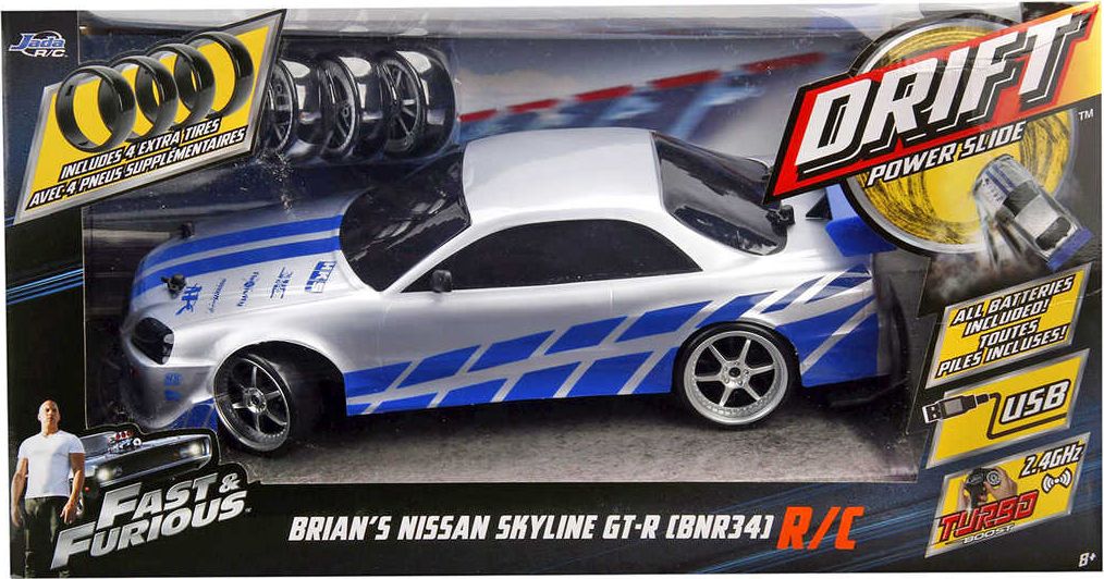 Rychle a zběsile RC auto Nissan Skyline GTR 1:10 - obrázek 7