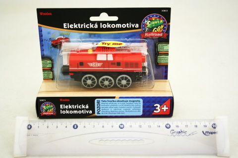 Maxim el. lokomotiva červená - obrázek 2