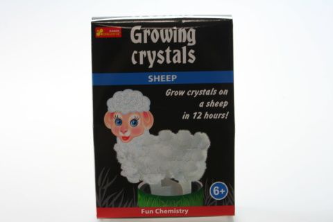 Rostoucí krystaly ovečka - obrázek 4