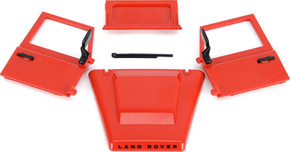 Bruder 42567 - Kapota motoru a dveře pro Jeep Land Rover - obrázek 1