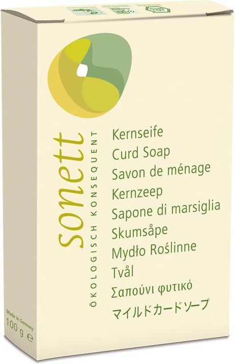 Sonett Tuhé mýdlo na ruce CURD SOAP 100 g - obrázek 1