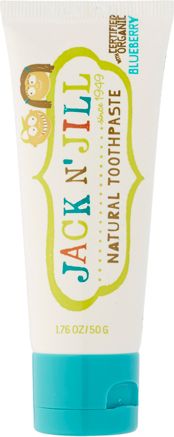 Jack N' Jill Přírodní zubní pasta  Borůvka 50 g - obrázek 1