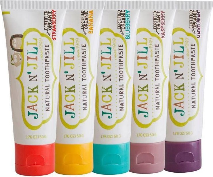 Jack N' Jill Přírodní zubní pasta Jahoda 50 g - obrázek 2