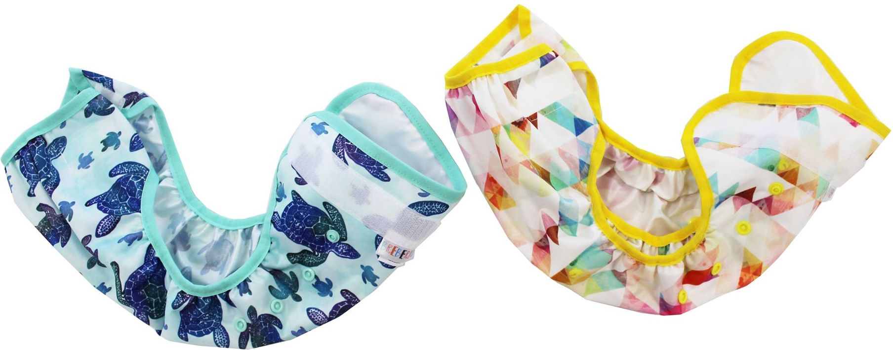 Breberky Svrchní kalhotky MINI XS bez křidélek - Letní osvěžení SZ , sv.růžové patentky + sv.růžová gumička - obrázek 11