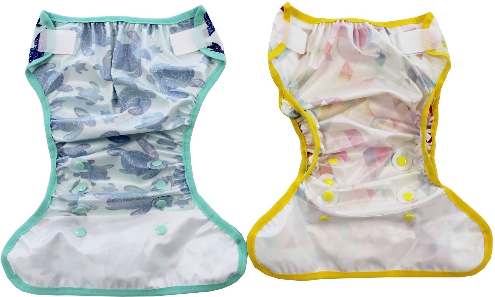 Breberky Svrchní kalhotky MINI XS bez křidélek - Letní osvěžení SZ , sv.růžové patentky + sv.růžová gumička - obrázek 13