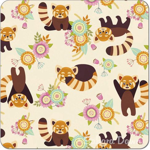 Breberky Svrchní kalhotky bez křidélek - Panda červená SZ, sv.růžové patentky + sv.růžová gumička (model 19) - obrázek 2
