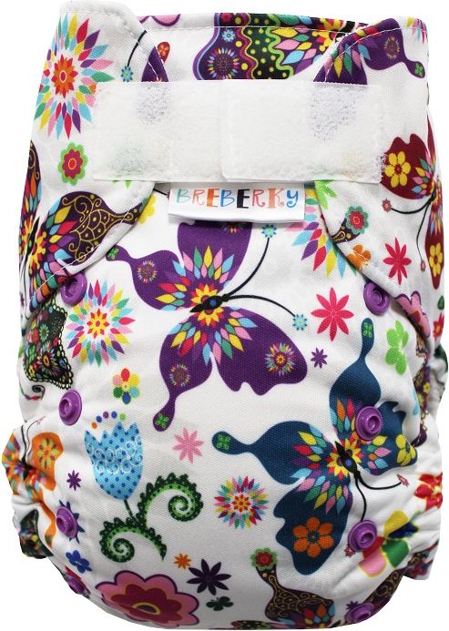 Breberky AI2 Bio - Motýlí kaleidoskop SZ (bambusové froté) - obrázek 1