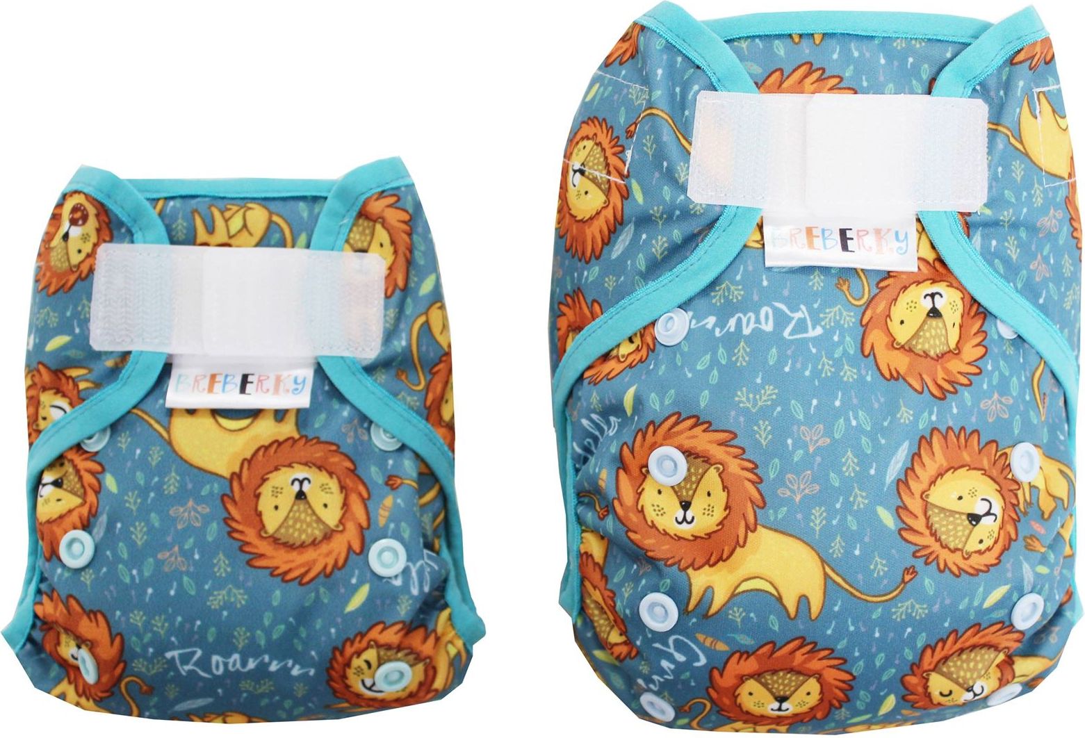 Breberky Svrchní kalhotky MINI bez křidélek - Zvířátka v dopravě SZ, sv.modré patentky + sv.modrá gumička - obrázek 9