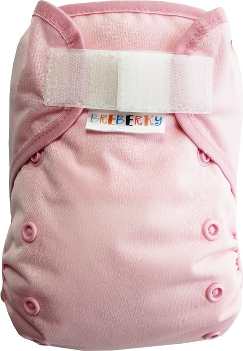 Breberky Svrchní kalhotky - Světle růžové SZ, sv.růžové patentky + sv.růžová gumička (model 19) - obrázek 1