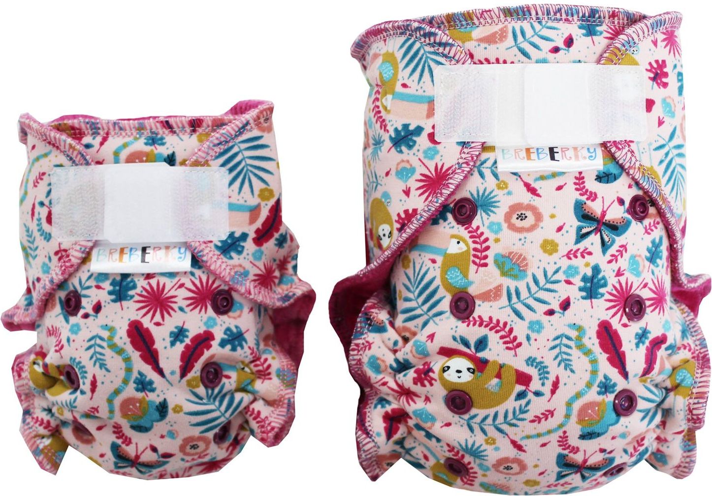 Breberky Kalhotková plenka MINI - Plachetnice SZ, modré patentky - obrázek 4