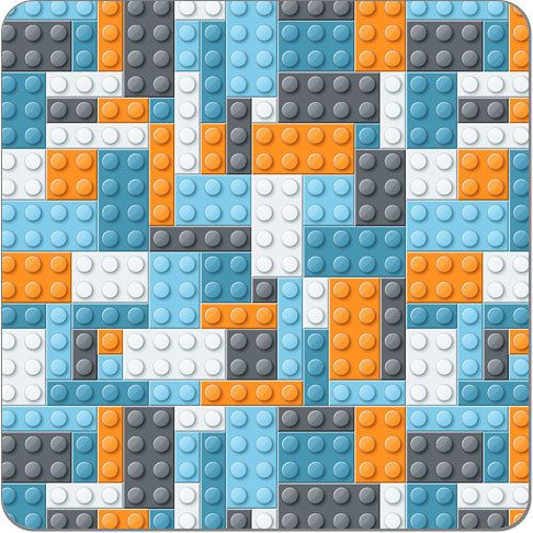 Breberky Natahovací PUL svrchní kalhotky - Lego, šedé lemování velikost: S (4-7kg) - obrázek 3